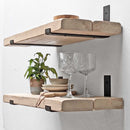 Shabby Chic Inverted Bracket Shelf | 30cm Depth