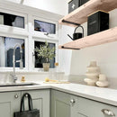 Shabby Chic Inverted Bracket Shelf | 30cm Depth