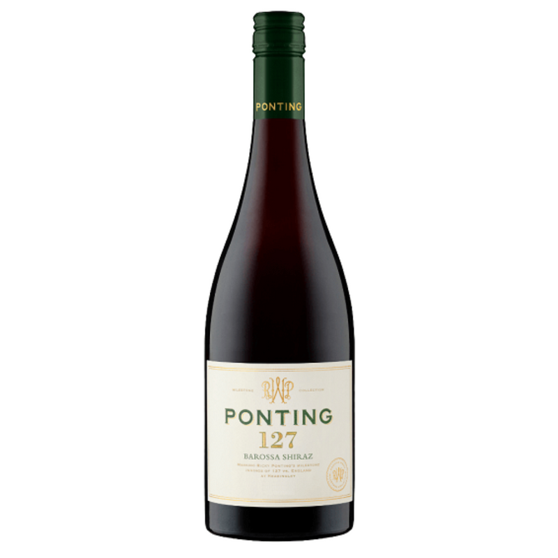 Ponting 127 Barossa 'Milestone' Shiraz Case