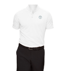 Collarless White Polo Innovator