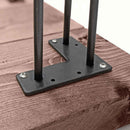 Rustic Kitchen Table | Hairpin Leg