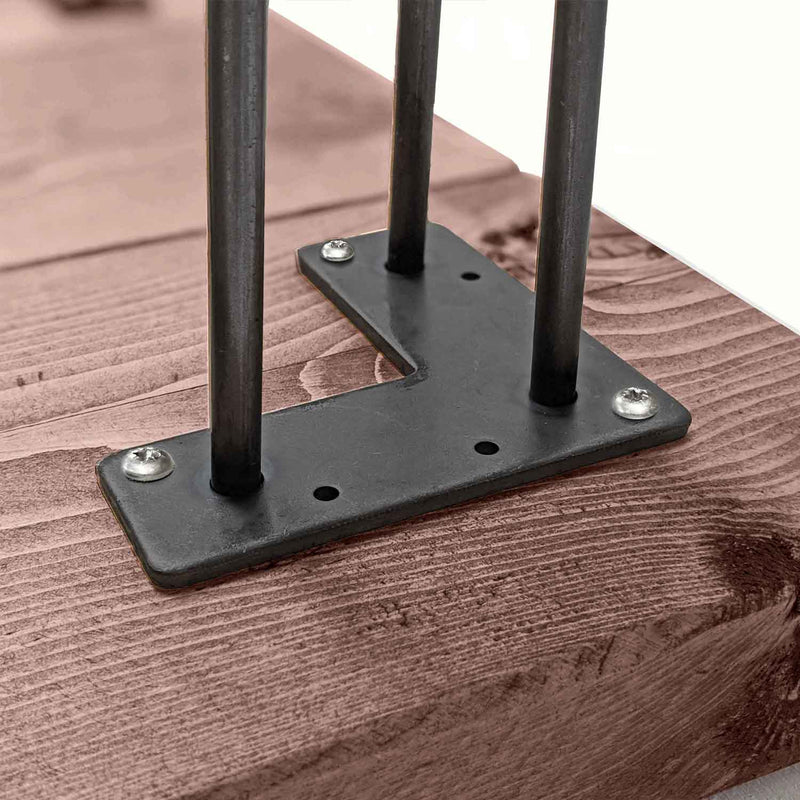 Rustic Sideboard | Hairpin Leg