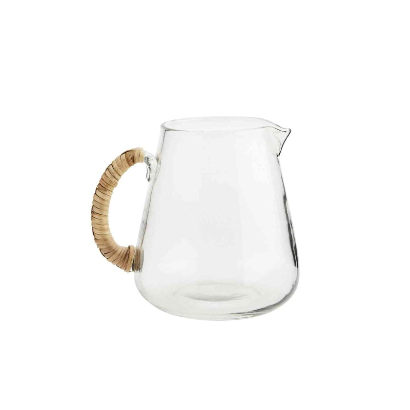 Glass Jar & Bamboo Handle
