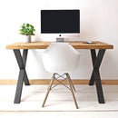 Rustic Office Desk | X-Frame