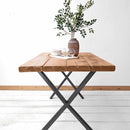 Rustic Kitchen Table | X-Frame