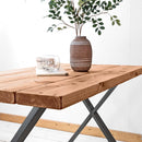 Rustic Kitchen Table | X-Frame