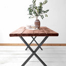 Rustic Kitchen Table | X-Frame
