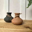 Small Terracotta Vase | Set of 2