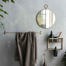 Metal Hanging Rail | Brushed Brass
