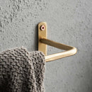 Metal Hanging Rail | Brushed Brass