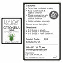 Citronella Organic Essential Oil