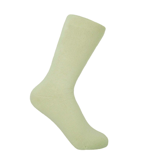 Plain Women's Bed Socks - Cream