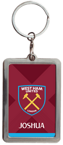 Metal Classic Keyring Nickel