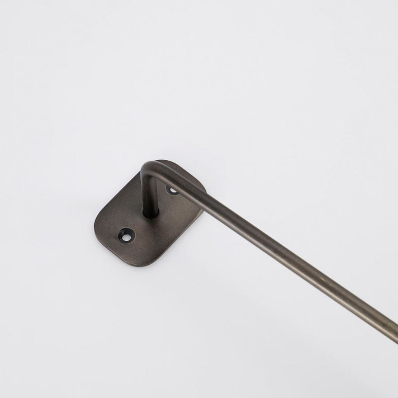 Metal Hanging Rail | Black