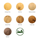 Wooden Coat Rack | Black Vintage Hooks