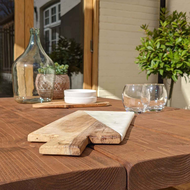 Rustic Garden Table | Trapezium