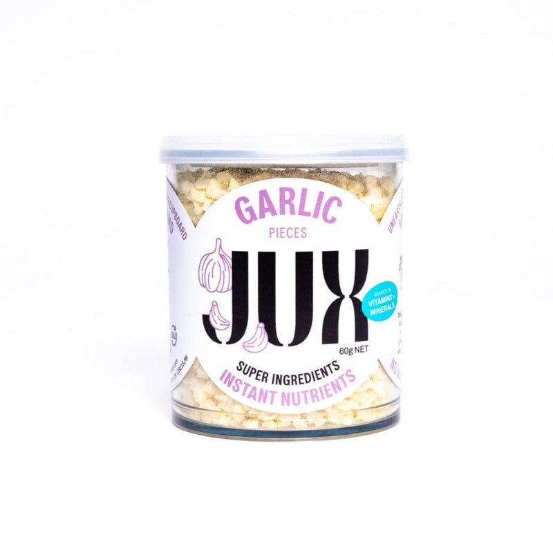 JUX food freeze dried garlic pieces pot