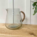 Glass Jar & Bamboo Handle