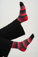 Chord Women's Socks - Red