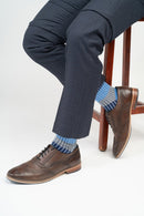 Chord Men's Socks - Blue