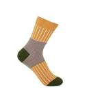 Oxford Stripe Women's Socks - Mustard