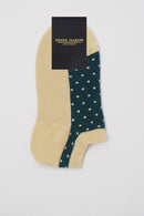 Polka Women's Organic Trainer Socks - Beige