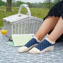 Polka Women's Organic Trainer Socks - Beige