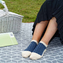 Polka Women's Organic Trainer Socks - Beige