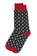 Mosaic Men's Socks - Black