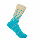 Retro Stripe Women's Socks - Blue