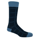 Check Men's Socks - Navy