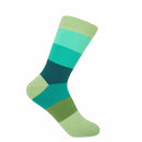 Block Stripe Women's Socks - Earth