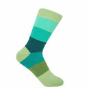 Block Stripe Women's Socks - Earth