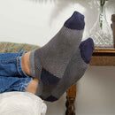 Lux Taylor Men's Trainer Socks - Grey