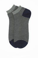 Lux Taylor Men's Trainer Socks - Grey