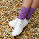 Leaf Women's Socks - Violet