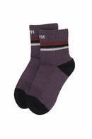 Quarter Crew Organic Women's Sport Socks - Mauve