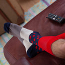 Mayfair Men's Socks - Scarlet