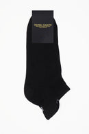 Organic Men's Trainer Sport Socks - Black