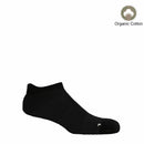 Organic Men's Trainer Sport Socks - Black