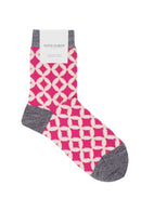 Mosaic Women's Socks - Pink