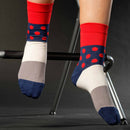 Mayfair Women's Socks - Scarlet