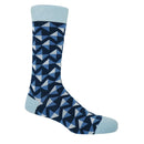 Triangle Men's Socks - Navy