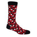Triangle Men's Socks - Red