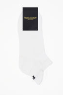 Organic Women's Trainer Sport Socks - White