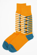 Symmetry Organic Men's Socks - Yellow