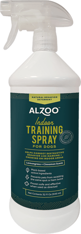 🐾 ALZOO Natural Behavior Deterrent Plant-Based Training Spray for Dogs & Cats 🌿