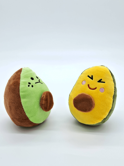 🐾 Cuddle Avo Squeaker Plush Toy 🥑