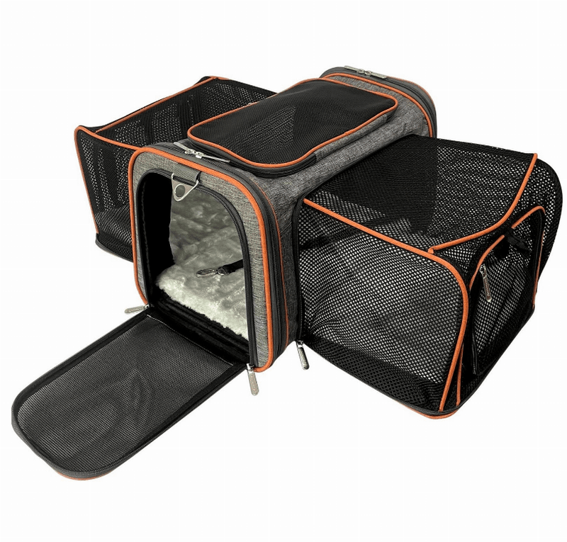 🐾 Mr. Peanut's Diamond Series Deluxe Expandable Pet Carrier 🌟