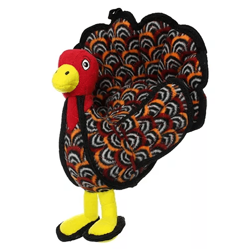 🐶 Tuffy Barnyard Turkey Dog Toy 🦃